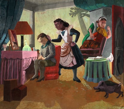 'Las criadas' (1987), de Paula Rego, obra de la Colección de Kim Manocherian.