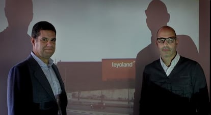 Ignacio Teyo (izquierda) y Francesc Rifé, en la presentación del proyecto.