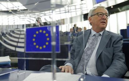 El presidente de la Comisión Europea, Jean-Claude Juncker, en Estrasburgo (Francia), el 15 de diciembre de 2015.