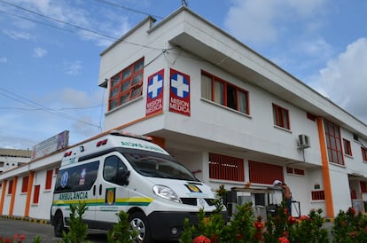 hospital Luis Ablanque de la Plata, en Buenaventura.