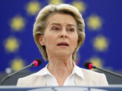 La presidenta de la Comisión Europea, Ursula von der Leyen.