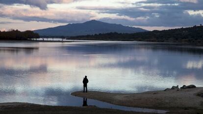 Embalse de Santillana en Manzanares el Real.