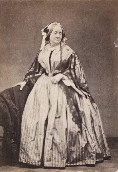 Retrato de Anna Atkins, ca 1862