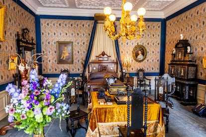 Otra de las estancias del palacio de Het Loo en el que residieron algunos de los reyes de Países Bajos. 