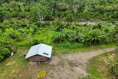 La Nacionalidad Waorani instaló una estación de control en el cantón Arajuno, provincia de Pastaza.