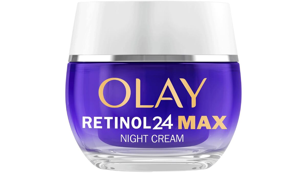 Crema con retinol Olay. 