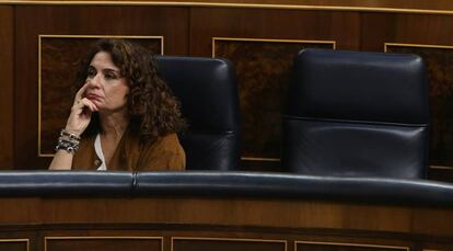 La ministra de Hacienda, María Jesús Montero.