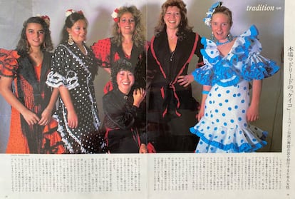 Keiko Watanabe en el semanario japonés 'Focus', a través del cual la encontró su hijo.