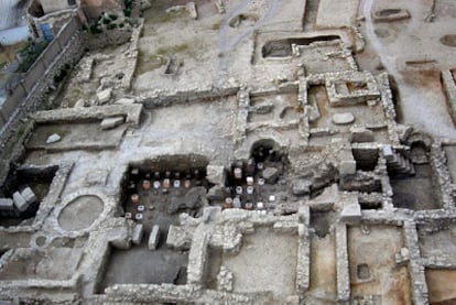 Termas romanas de Allon, en La Vila Joiosa.