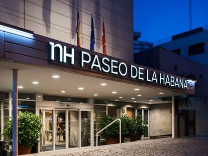 Hotel NH en el Paseo de la Habana en Madrid