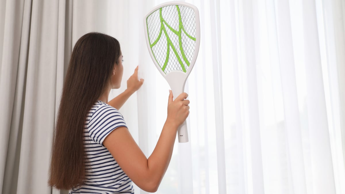 Adiós a moscas y mosquitos al instante con esta raqueta eléctrica (se está haciendo viral)