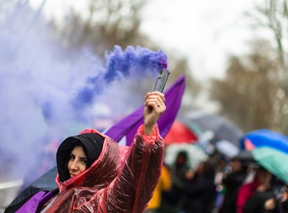 Manifestación este sábado en Madrid con motivo del 8M.