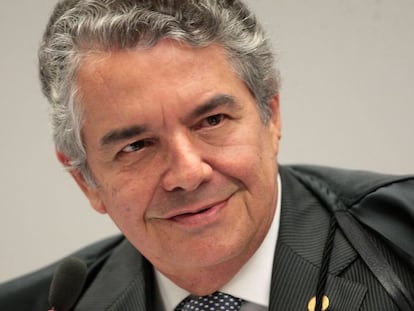 O ministro Marco Aurélio Mello, em imagem de junho de 2019.