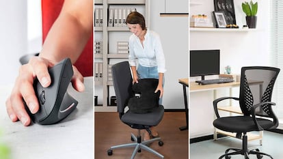 12 productos ergonómicos para prevenir dolores durante el teletrabajo