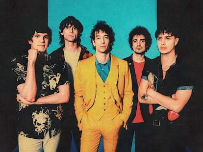 Los integrantes de The Strokes, en una imagen promocional de 'The New Abnormal'.