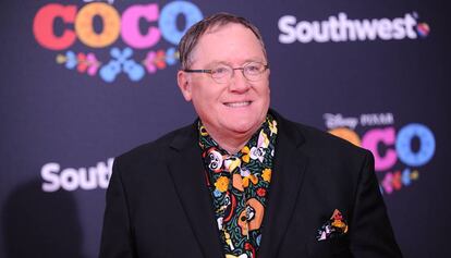 John Lasseter en el estreno de 'Coco' en Los Ángeles, California.