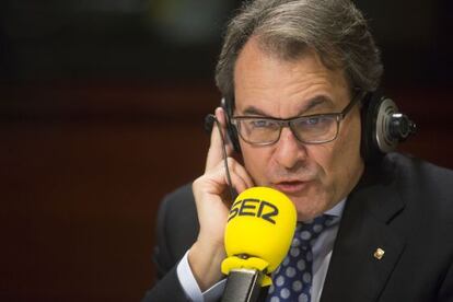 Artur Mas, aquest dijous al mat&iacute;a a la Ser.