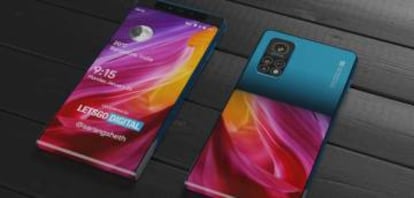 Xiaomi: un smartphone deslizante con pantalla envolvente