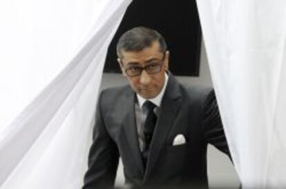 El nuevo CEO de Nokia, Rajeev Suri, hoy en Helsinki.