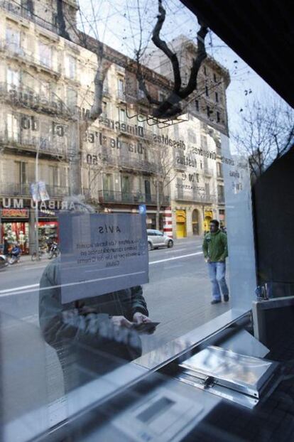 El Aribau fue uno de los cines que secundó la huelga en Barcelona.