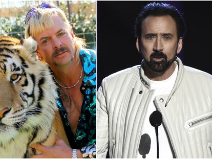 Joe Exotic y Nicolas Cage.