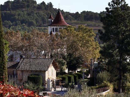 Instalaciones de cava Codorn&iacute;u de Sant Sadurn&iacute;.