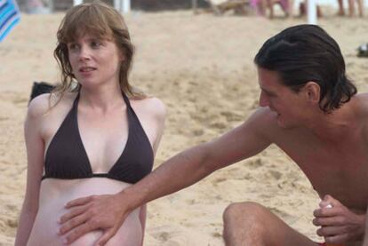 Isabelle Carré, protagonista de <i>El refugio, </i>en un fotograma del filme de Ozon.