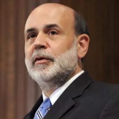 El presidente de la Fed, Ben Bernanke