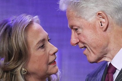 Bill y Hillary Clinton, en una imagen de septiembre de 2012.