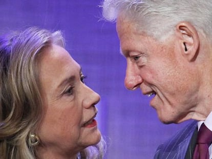 Bill y Hillary Clinton, en una imagen de septiembre de 2012.