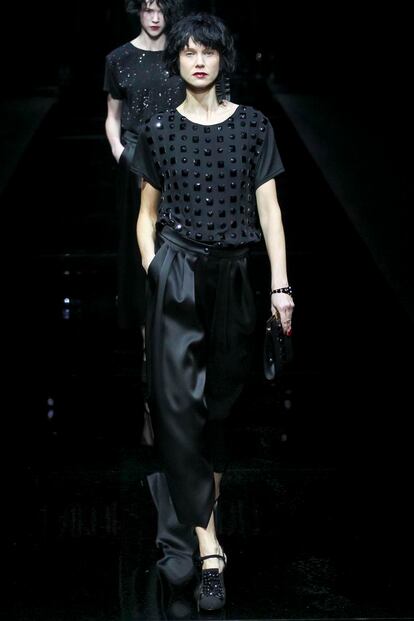 Emporio Armani desfile otono invierno 2015