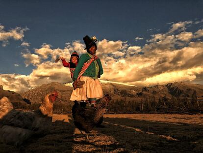 Quebrada de Inshinca, Huaraz, Peru.