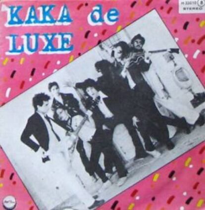 Portada del EP de cuatro canciones de Kaka de Luxe (1978), donde se incluye 'Viva el metro'.