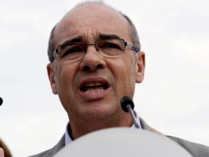 El candidato a la presidencia de la Xunta por el BNG, Francisco Jorquera