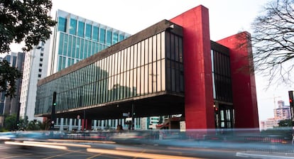 El Museo de Arte de São Paulo, de Lina Bo Bardi, en la avenida Paulista.