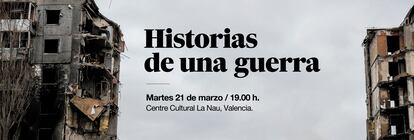 Presentación de 'Historias de una guerra' en Valencia.