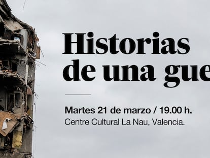 Presentación de 'Historias de una guerra' en Valencia.