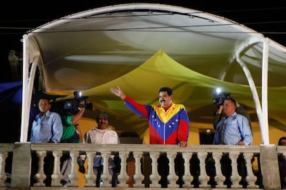 Maduro anunci&oacute; el jueves que abort&oacute; un supuesto golpe de Estado