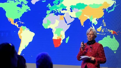 La directora del Fondo Monetario Internacional, Christine Lagarde