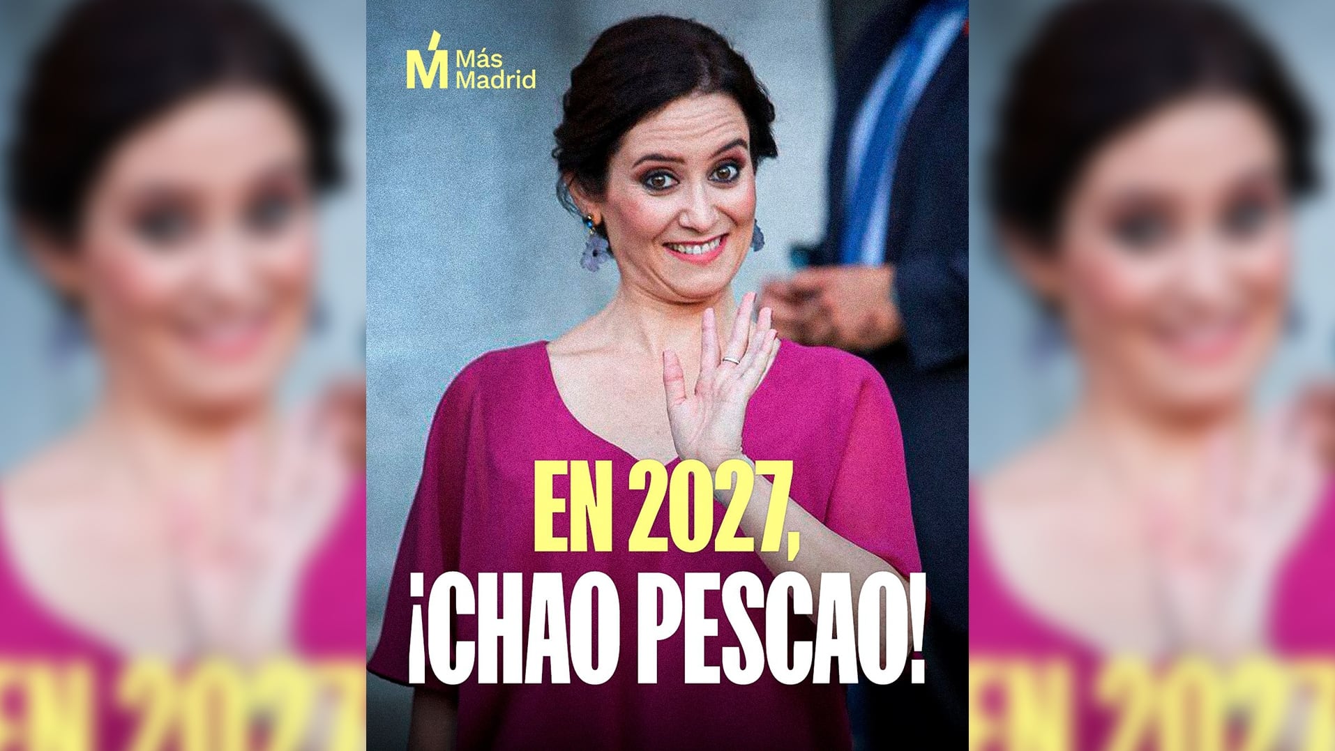 El “chao ‘pescao” de Ayuso para intentar cerrar la crisis del ático ofrece a la oposición un lema de campaña: “Puede ser un bumerán”