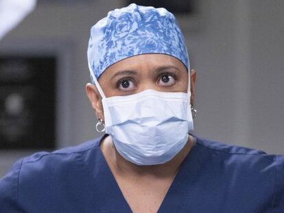 La actriz Chandra Wilson, en su papel de Miranda Bailey en Anatomía de Grey.