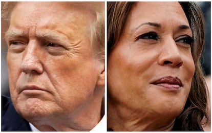 Kamala Harris y Donald Trump