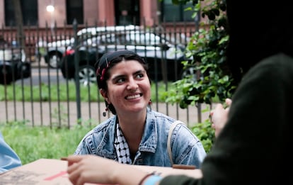 Basil Rodríguez, one of the students who organized the protests at Columbia University.