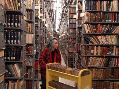 La biblioteca Buhr (Michigan), incluida en el proyecto de Google.