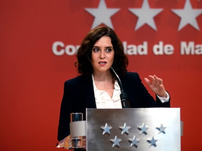 Madrid premier Isabel Díaz Ayuso.