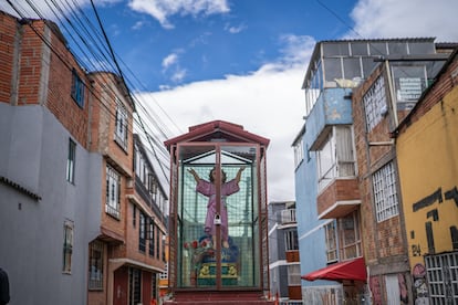 Calles del barrio Marichuela en Usme, Bogotá (Colombia), el 5 de junio del 2025. 