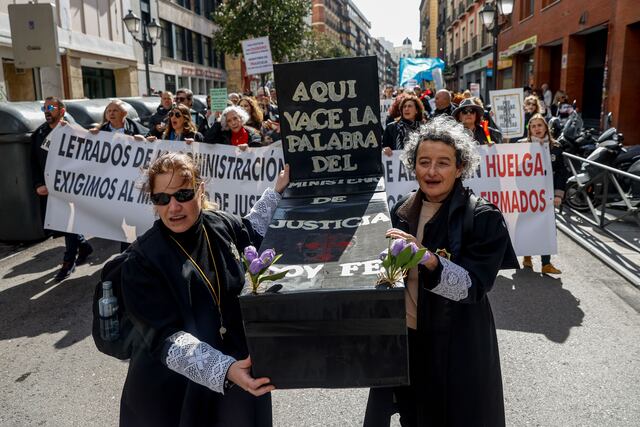 Los letrados de Justicia dan un ultimátum al Gobierno para cumplir la ...