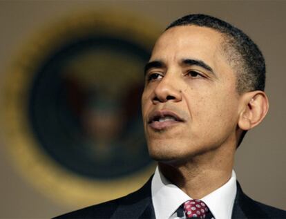 Barack Obama, durante una comparecencia en la Casa Blanca.