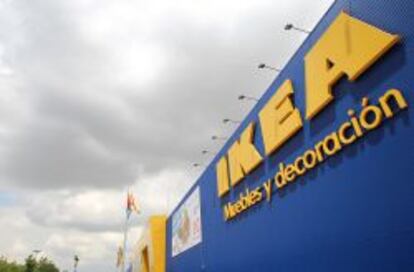Establecimiento de Ikea en España.