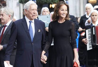 Isabel Preysler y Mario Vargas Llosa en los últimos premios Princesa de Asturias en Oviedo.